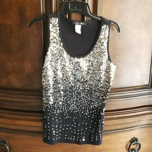 Glitter tank top